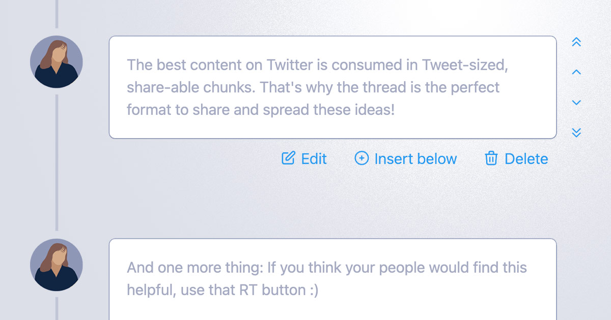 Twitter Thready Editor